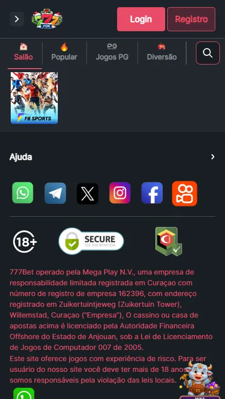 Bônus de boas-vindas e promoções exclusivas no app 777bet